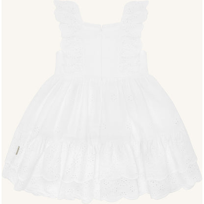 Hust & Claire HCKaroline embroidery Dresses 3246 White