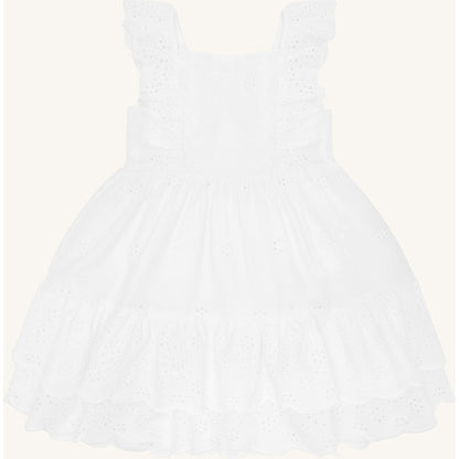 Hust & Claire HCKaroline embroidery Dresses 3246 White