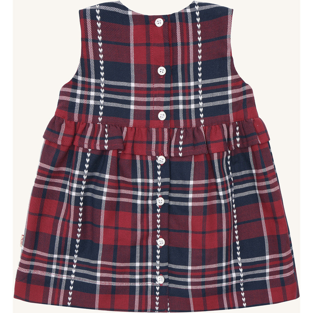 Hust & Claire HCKatinka Heart check Dresses 4150 More Navy