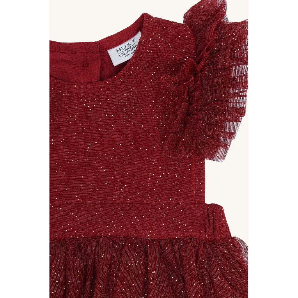 Hust & Claire HCKatinka glitter Dresses 3379 Teaberry