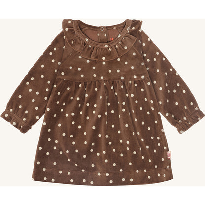 Hust & Claire HCKis Dot Dresses 4575 Soil