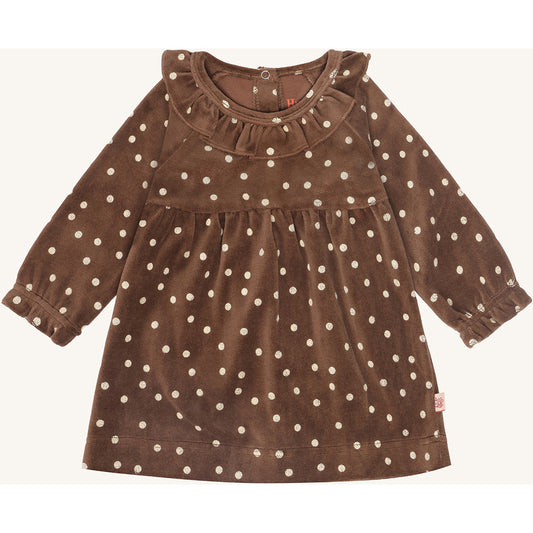 Hust & Claire HCKis Dot Dresses 4575 Soil