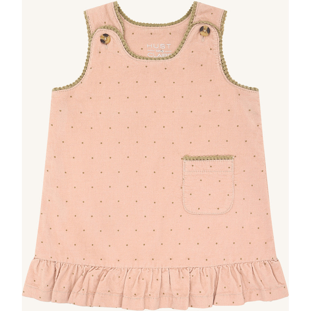 Hust & Claire HCKis Dotty Dresses 3549 Rugby Tan