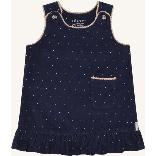 Hust & Claire HCKis Dotty Dresses 4144 Naval