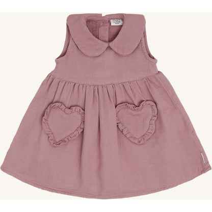Hust & Claire HCKis Twill Dresses 3875 Heather