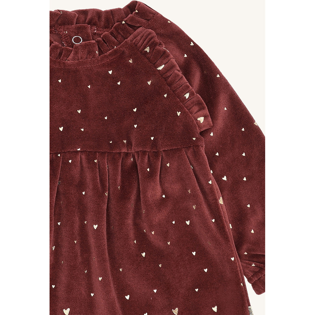 Hust & Claire HCKis gold Dresses 4386 New Maroon