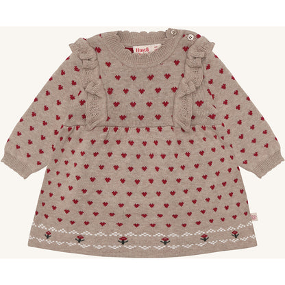 Hust & Claire HCKristel xmas Dresses 3554 Biscuit
