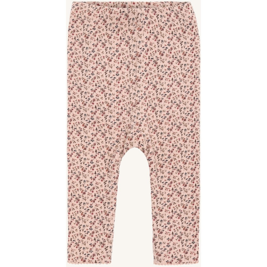 Hust & Claire HCLaerke Little roses W25 Leggings 3549 Rugby Tan