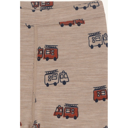 Hust & Claire HCLaki Firetruck Leggings 3554 Biscuit