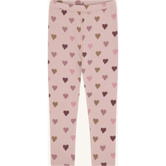 Hust & Claire HCLaki Hearts Leggings 3735 Adobe Rose