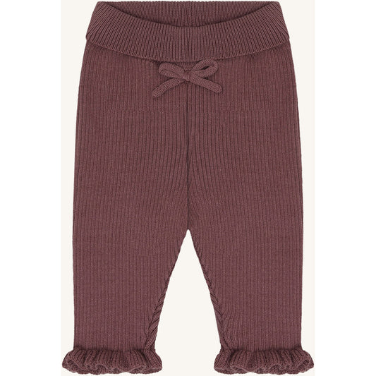 Hust & Claire HCLisa Rib Leggings 3870 Plum