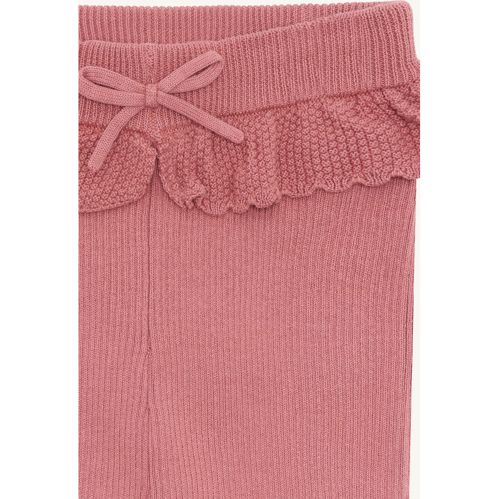Hust & Claire HCLisa knit rib Leggings 3392 Dry Rose