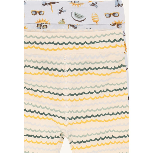 Hust & Claire HCLuca 2 pack Leggings 4106 A Bit Blue