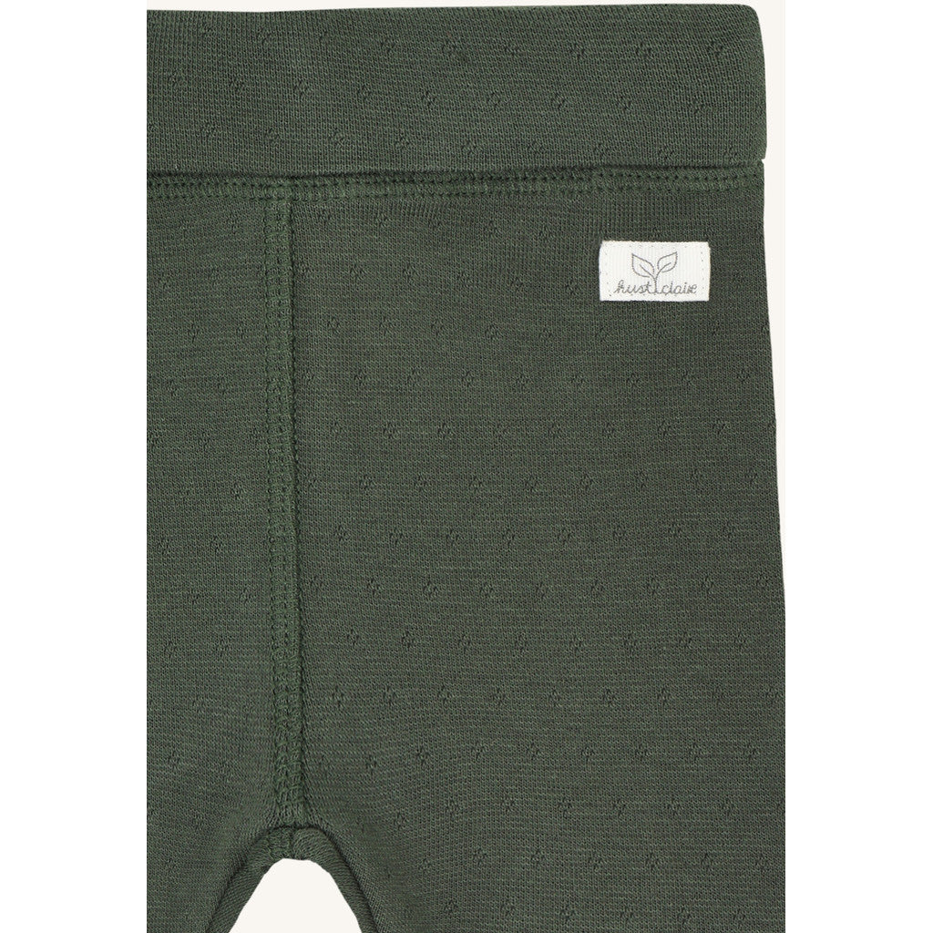Hust & Claire HCLuca Pointelle Trousers 3461 Deep Ivy