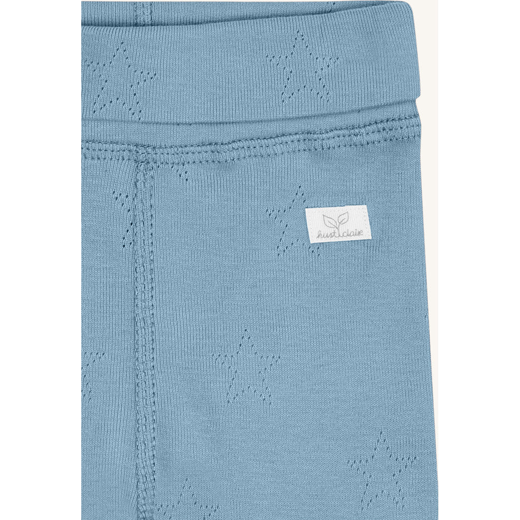 Hust & Claire HCLuca Pointelle star Leggings 3140 Iron Blue