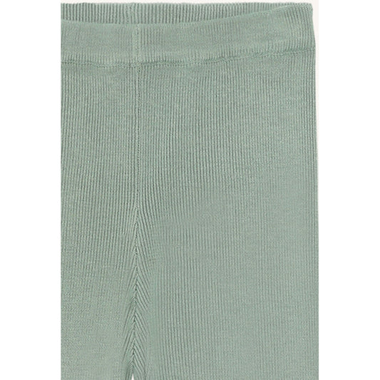 Hust & Claire HCLui Knit Rib Leggings 4440 Forest Fog