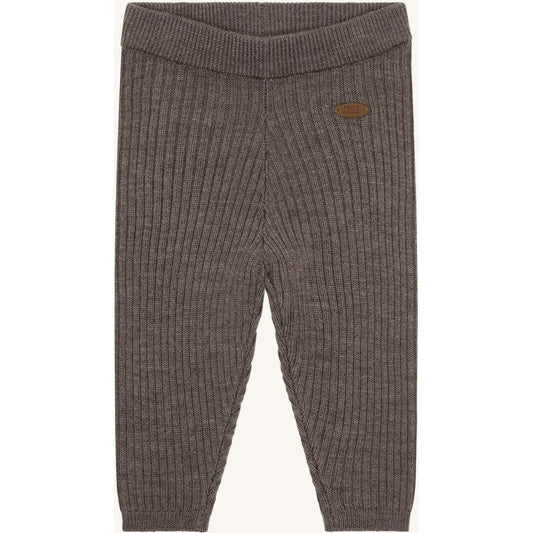 Hust & Claire HCLui Wool Rib Leggings 3232 Deer Melange