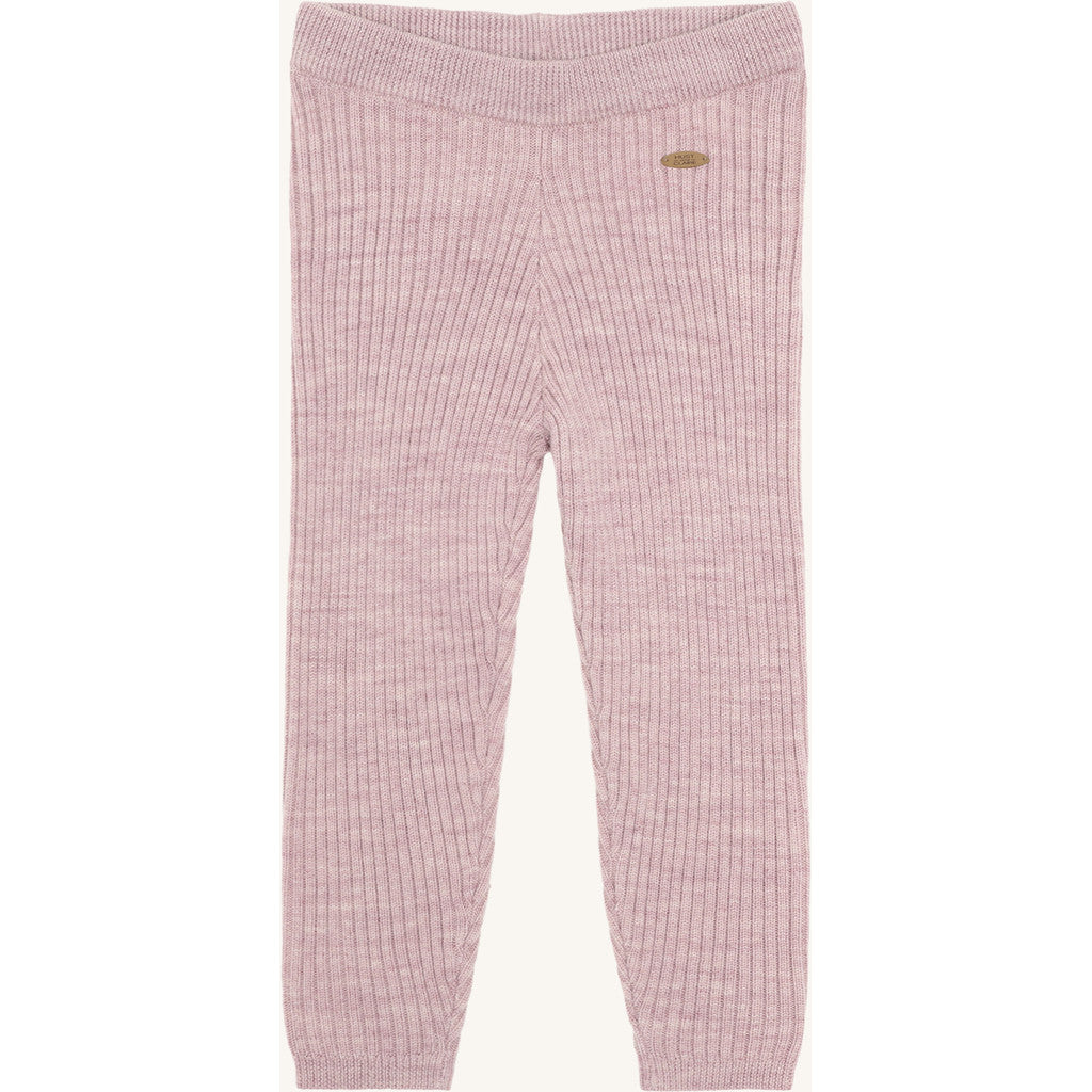 Hust & Claire HCLui Wool Rib Leggings 3875 Heather