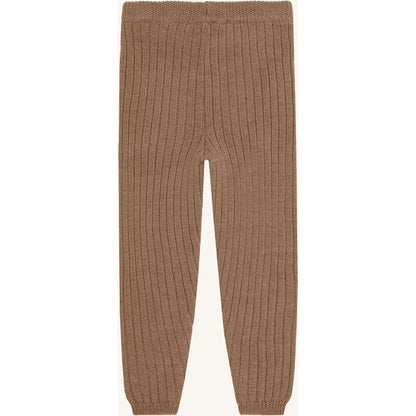 Hust & Claire HCLui Wool Rib Leggings 4536 Coca Mocha