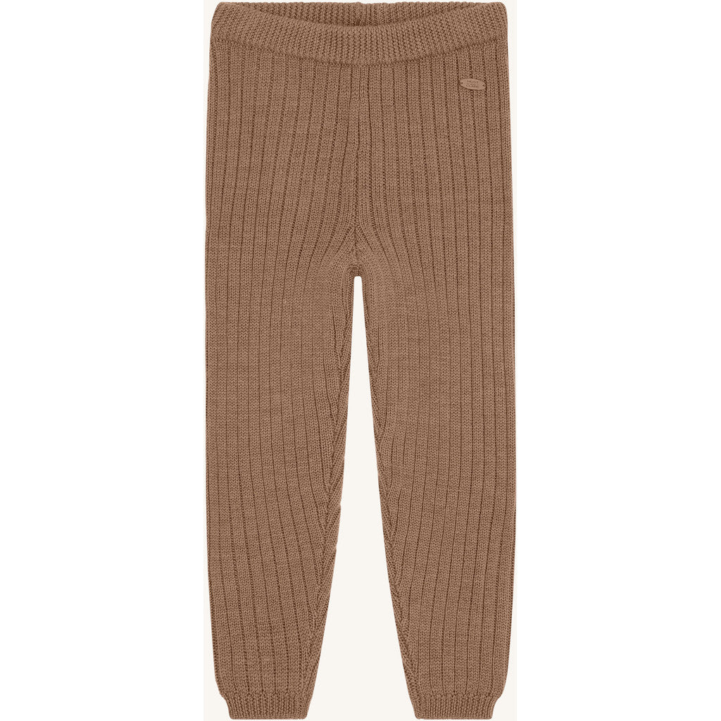 Hust & Claire HCLui Wool Rib Leggings 4536 Coca Mocha