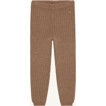 Hust & Claire HCLui Wool Rib Leggings 4536 Coca Mocha
