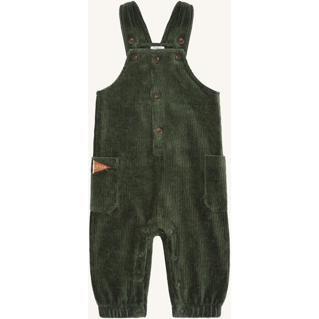 Hust & Claire HCMads Ribbed velour Pants suit 3461 Deep Ivy