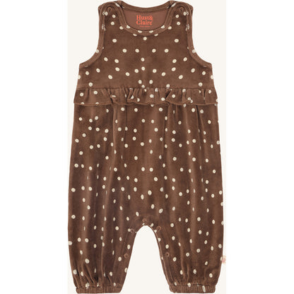 Hust & Claire HCMaggie Dot Jumpsuit 4575 Soil