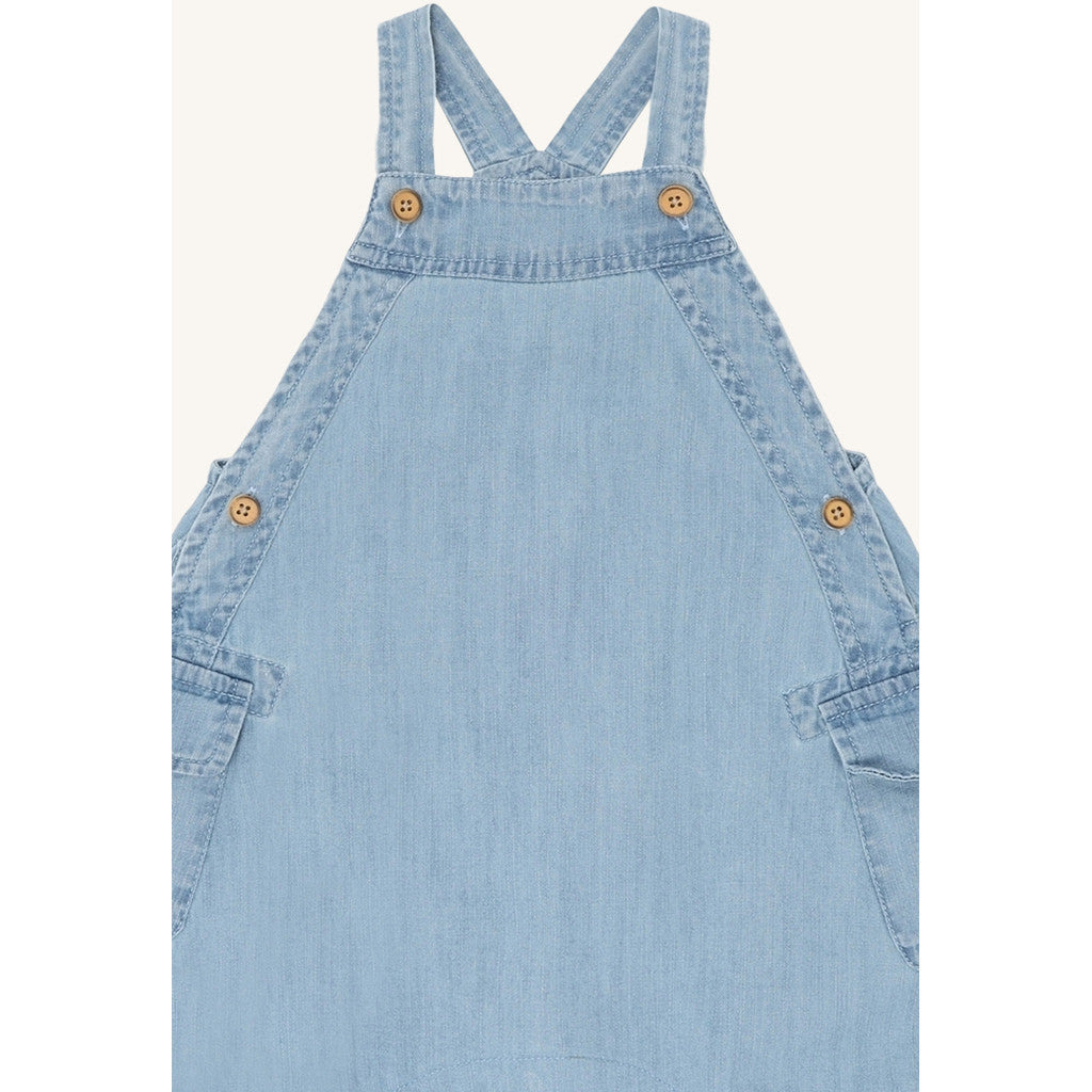 Hust & Claire HCMaks Chambray Pants suit 33 Blue Denim
