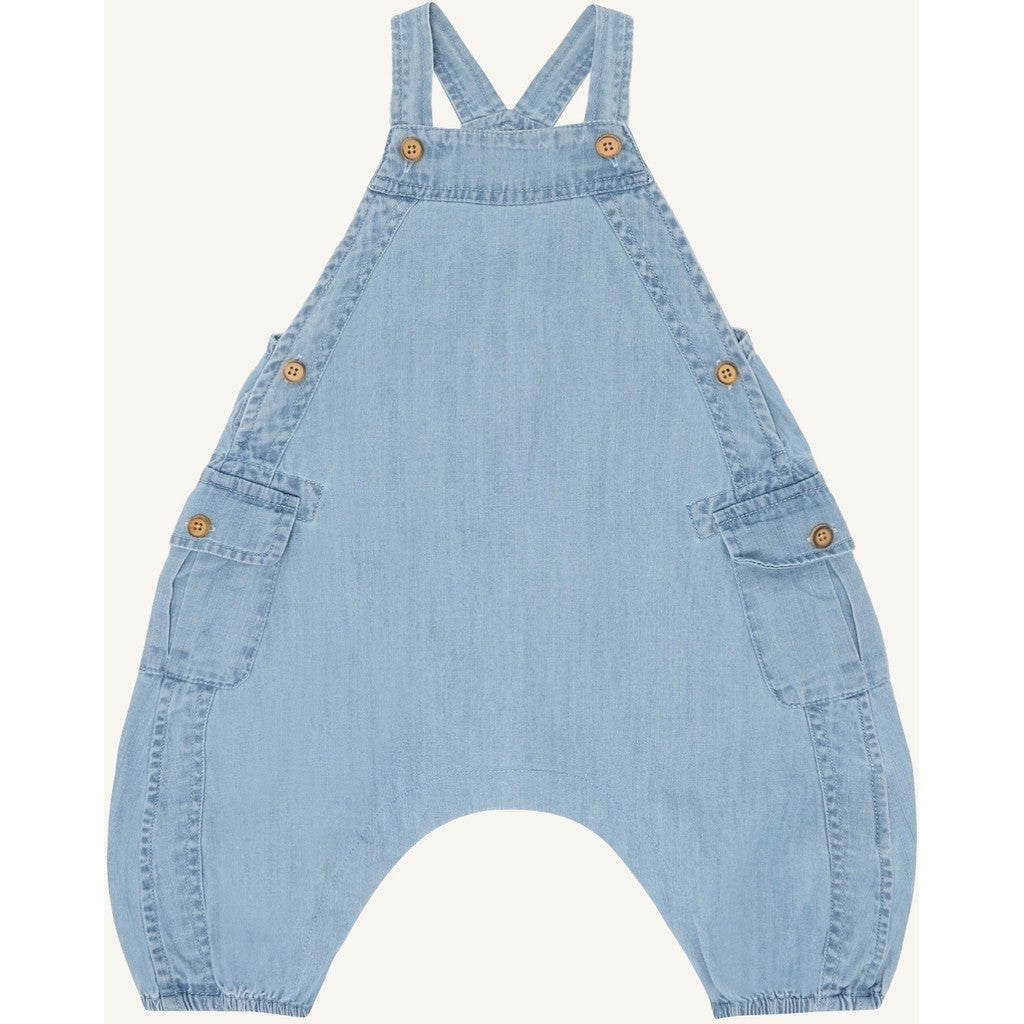 Hust & Claire HCMaks Chambray Pants suit 33 Blue Denim