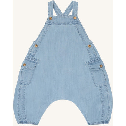 Hust & Claire HCMaks Chambray Pants suit 33 Blue Denim
