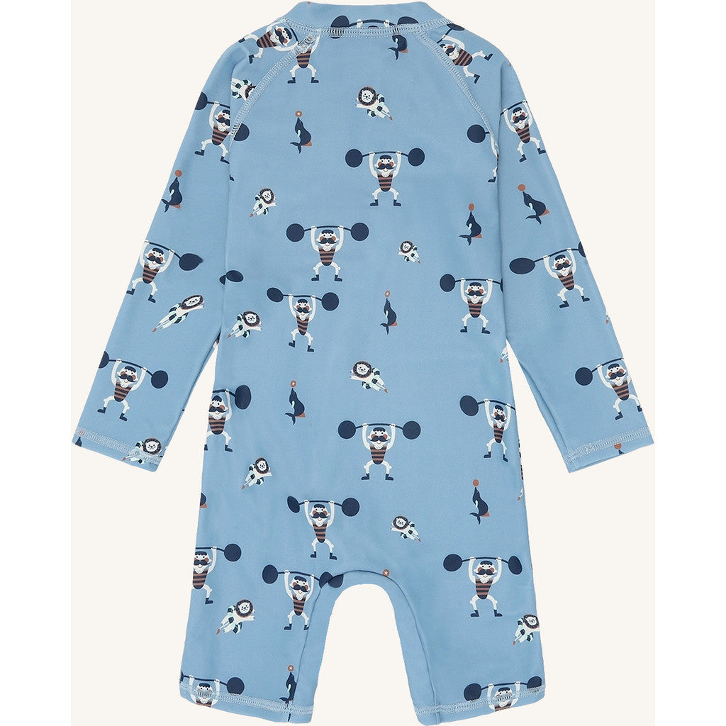 Hust & Claire HCMalaz Boy Swim Jumpsuit 3157 Light Blue