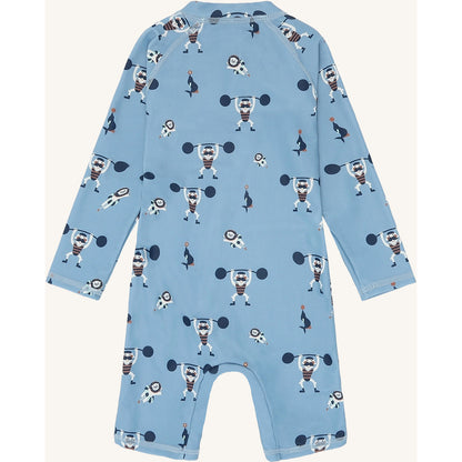 Hust & Claire HCMalaz Boy Swim Jumpsuit 3157 Light Blue