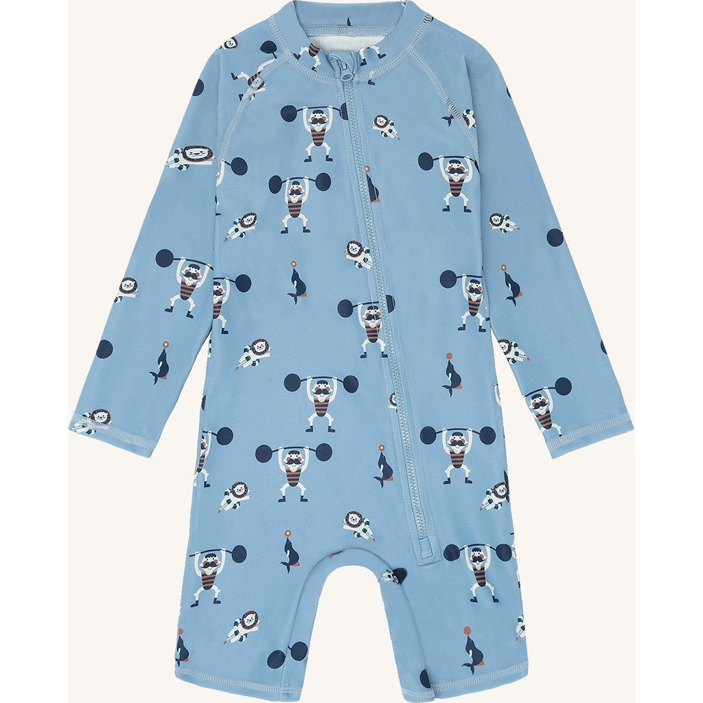Hust & Claire HCMalaz Boy Swim Jumpsuit 3157 Light Blue