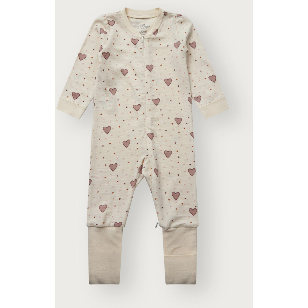 Hust & Claire HCManu Hearts Puff Night Suit 3290 Off White