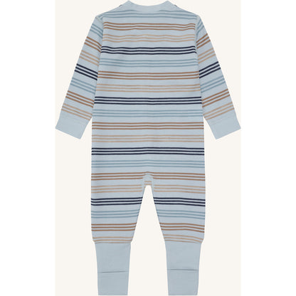 Hust & Claire HCManu Zip 3 Stripes Night Suit 4117 Baby Blue