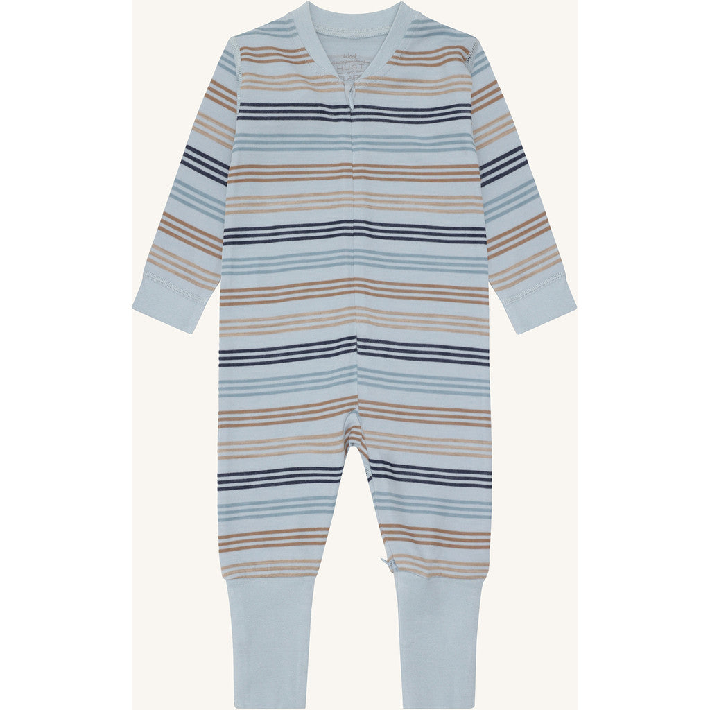 Hust & Claire HCManu Zip 3 Stripes Night Suit 4117 Baby Blue