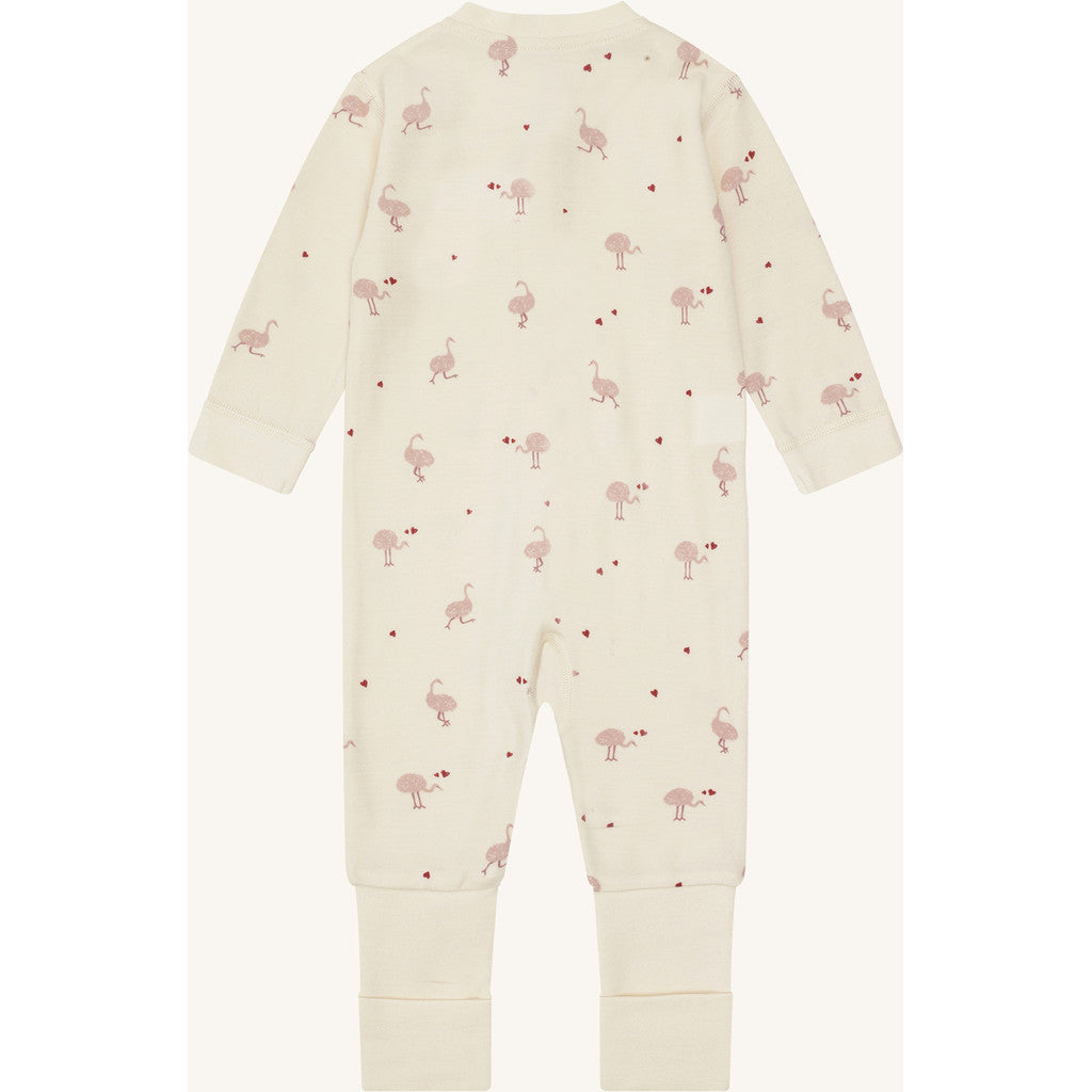 Hust & Claire HCManu Zip Ostrich Night Suit 3290 Off White