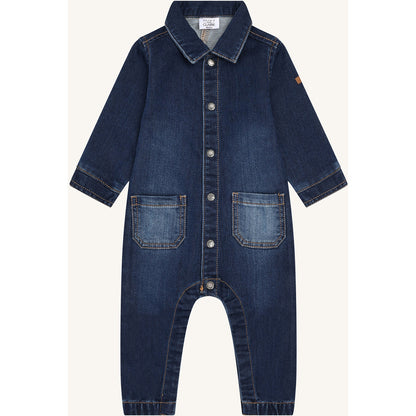 Hust & Claire HCMars Dark Denim Pants suit 86 Dark Blue Denim