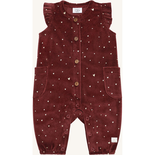 Hust & Claire HCMem Gold Jumpsuit 4386 New Maroon