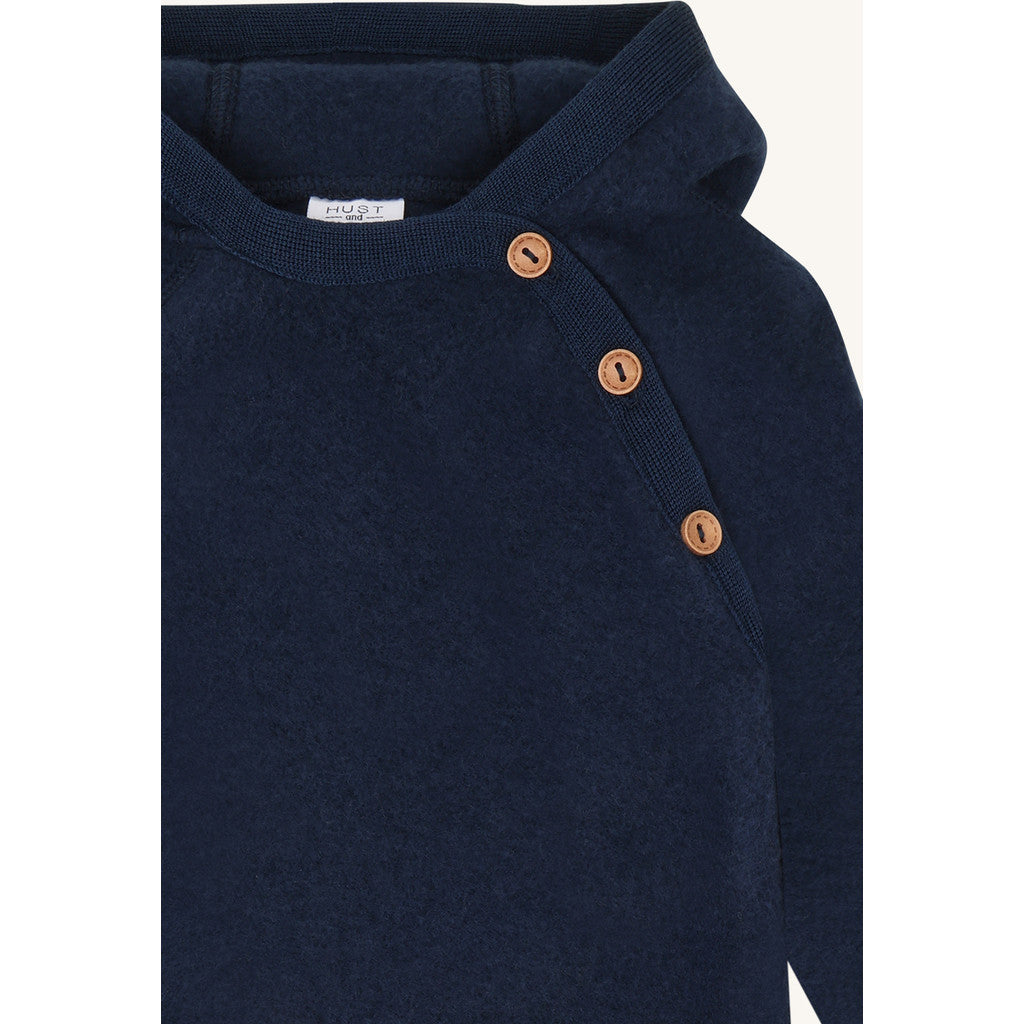 Hust & Claire HCMevi Hood Wool Fleece Suit 3146 Blues