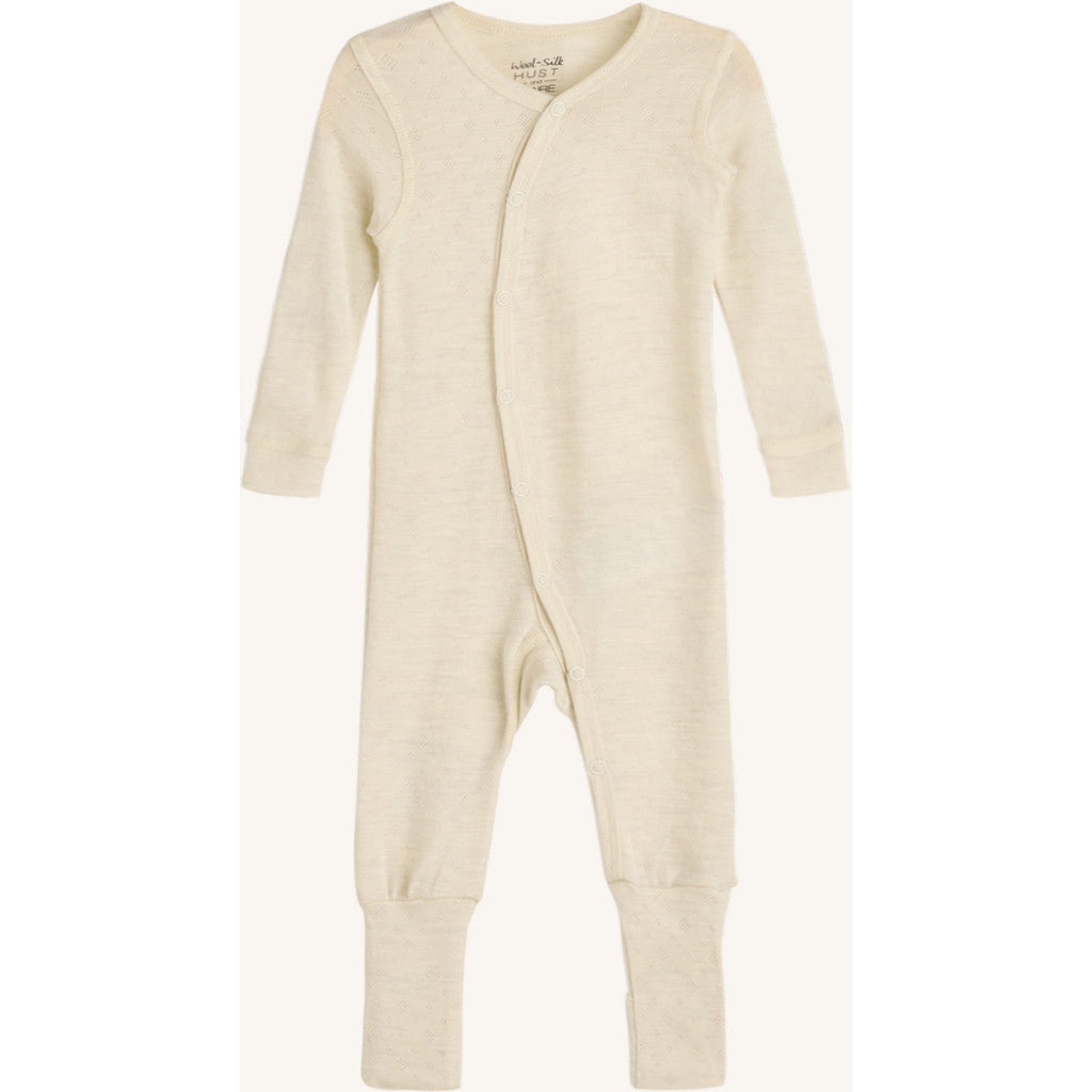 Hust & Claire HCMili Pointelle Jumpsuit 3248 Off White Tofu
