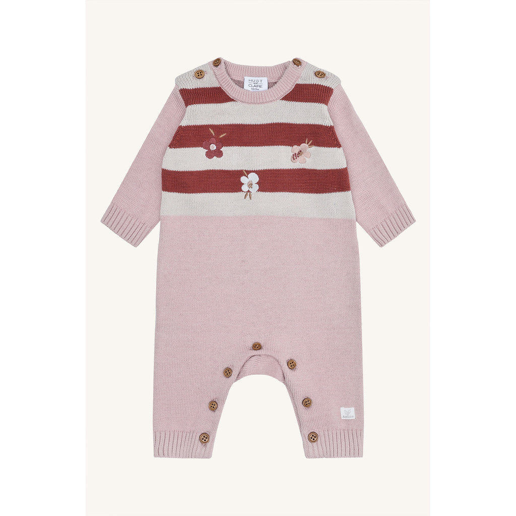 Hust & Claire HCMill Knit play Knitwear 3735 Adobe Rose