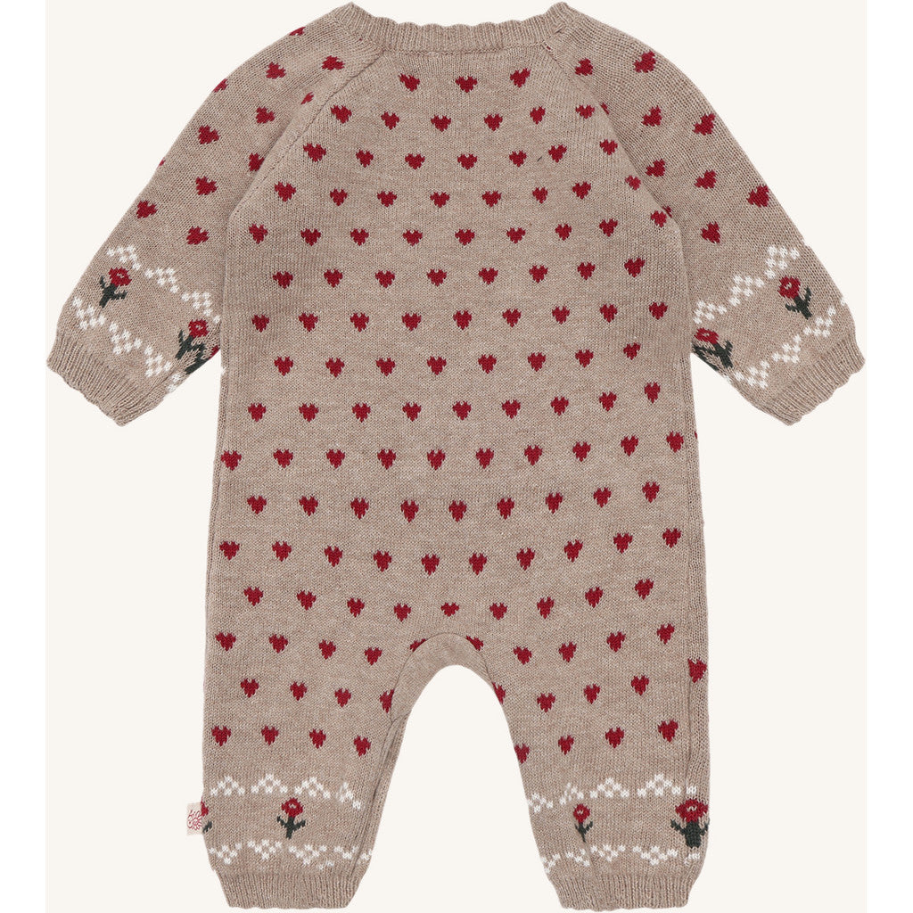Hust & Claire HCMill heart Knitwear 3554 Biscuit