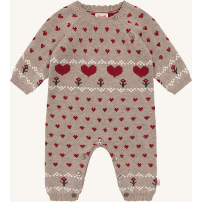 Hust & Claire HCMill heart Knitwear 3554 Biscuit
