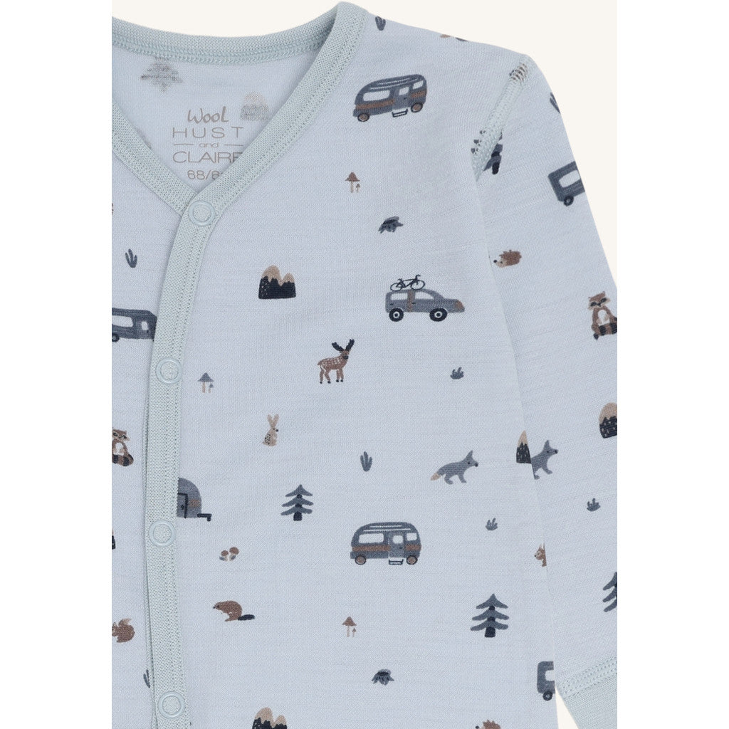 Hust & Claire HCMobi Camp Night Suit 4117 Baby Blue