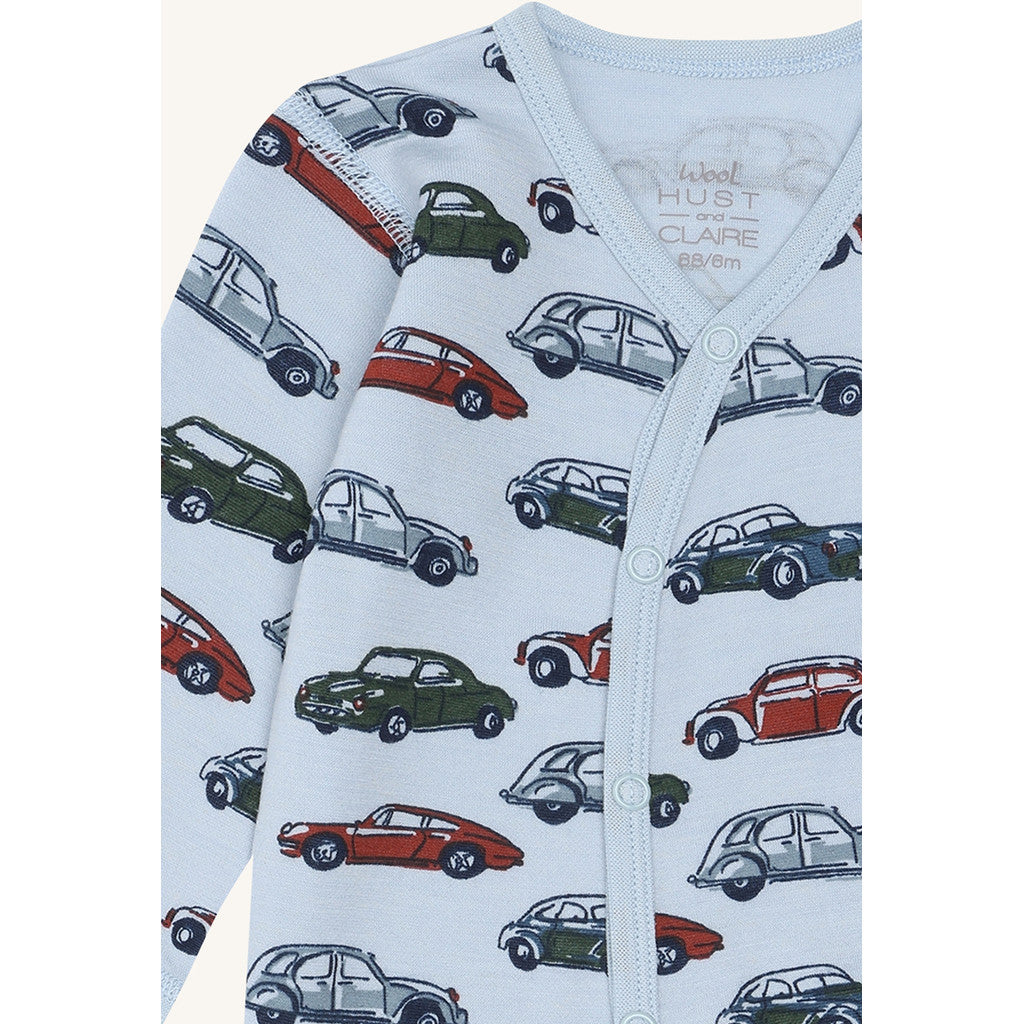 Hust & Claire HCMobi Cars Night Suit 4117 Baby Blue