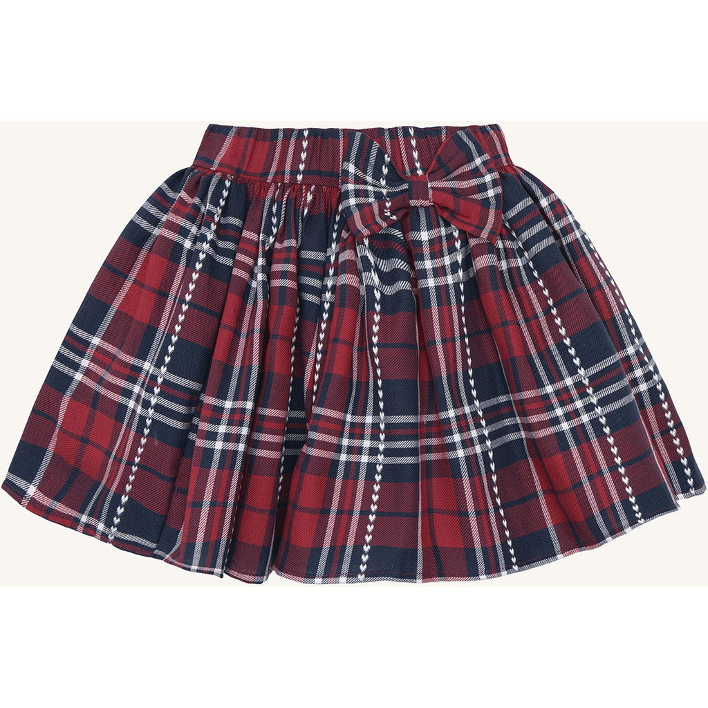 Hust & Claire HCNinna Heart check Skirts 3379 Teaberry
