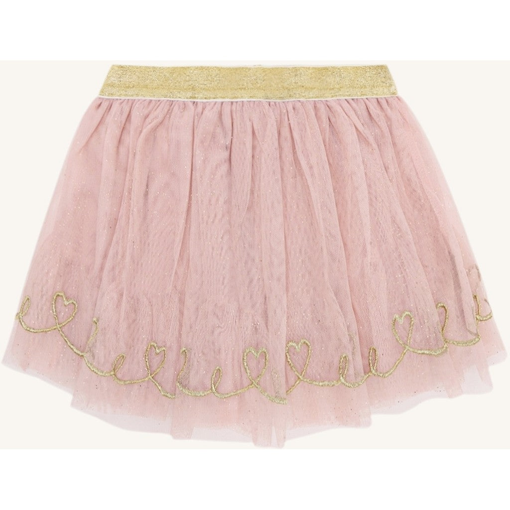 Hust & Claire HCNinna Tulle Skirts 3366 Dusty Rose