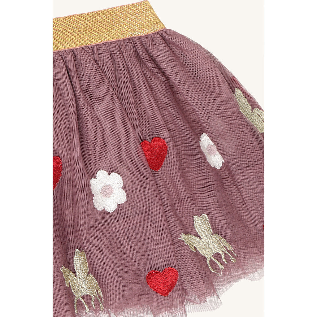 Hust & Claire HCNinna Unicorn Skirts 3870 Plum
