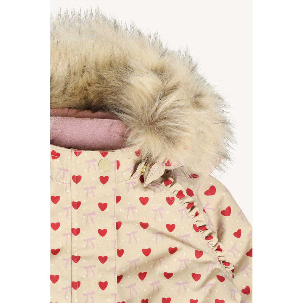 Hust & Claire HCObia Hearts&Bows Winter Jacket 3525 Sandy